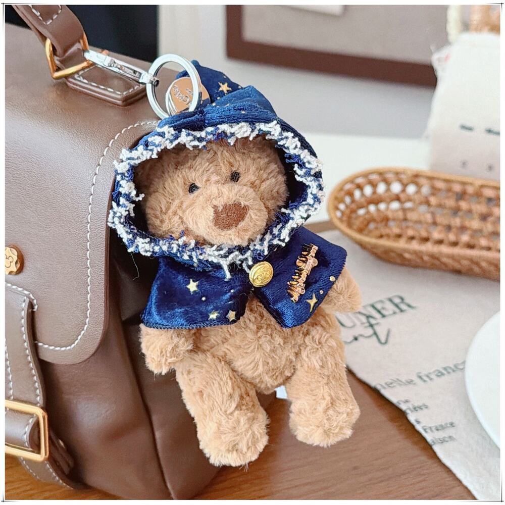Bartholomew Bear Bag Charm clothes outfits - Blue Dream Star Shawl[YZLXY-AP-02]